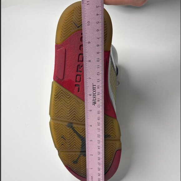 Nike Air Jordan 5 Retro “Fire Red” 2013 Black White Tongue Sneakers - Picture 11 of 12